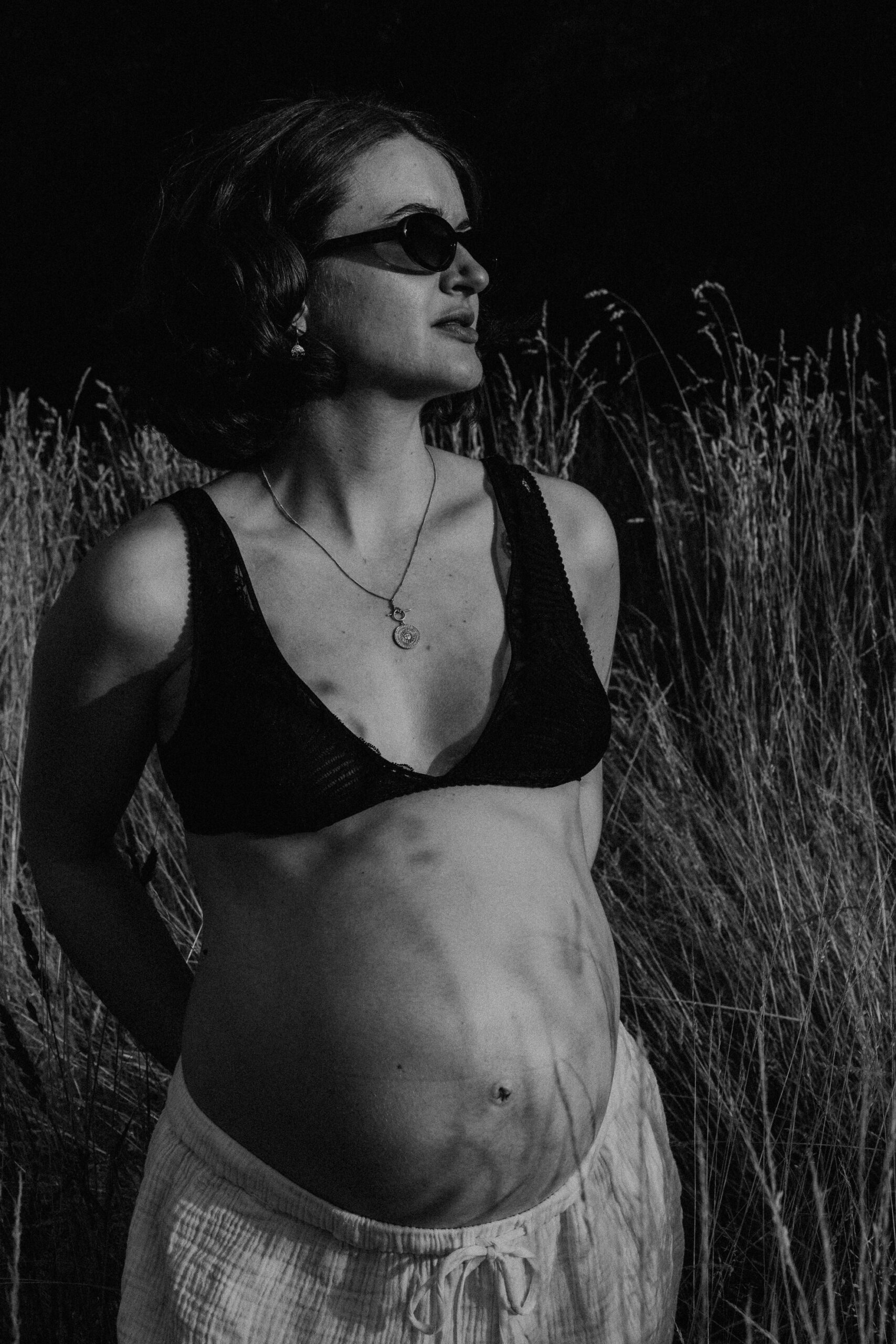 monochrom mutter babybacuh shooting modern